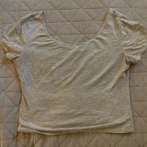 Gray top